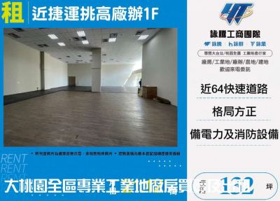 近捷運挑高廠辦1F,新北市三重區廠辦出租