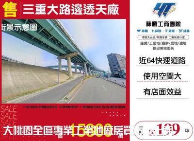 三重大路邊透天廠 | 新北市三重區廠房